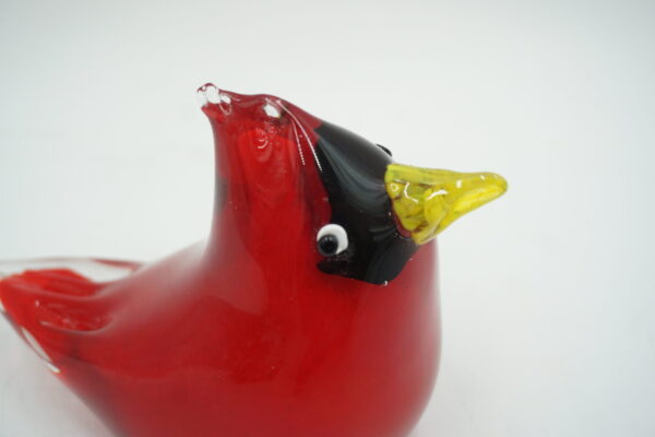 SZKŁO MURANO, FIGURA PTAK PTASZEK