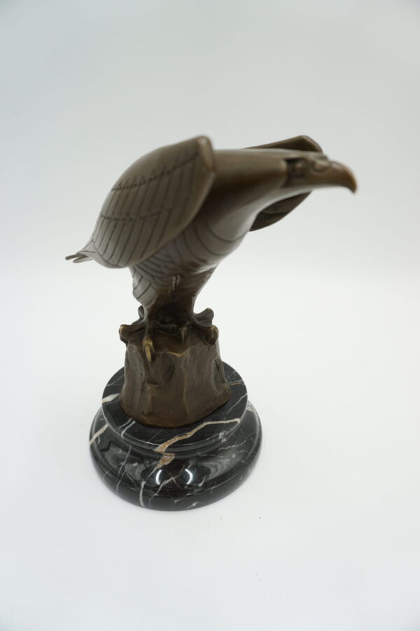 FIGURA Z BRĄZU ORZEŁ - ART DECO