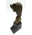 FIGURA Z BRĄZU SOWA - ART DECO