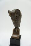 FIGURA Z BRĄZU SOWA - ART DECO