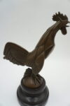 FIGURA Z BRĄZU KOGUT - ART DECO