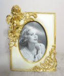 ZŁOTA RAMKA RAMA NA ZDJĘCIA ANIOŁEK