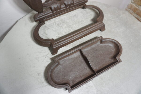 ŻELIWNY STOJAK NA PARASOLE SOWA