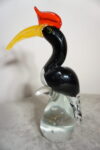 SZKŁO MURANO, FIGURA PTAK TUKAN
