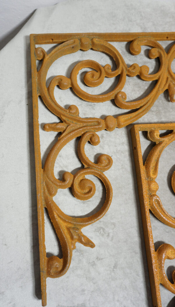 PARA ŻELIWNYCH WSPORNIKÓW UCHWYTÓW DUŻE 41x41