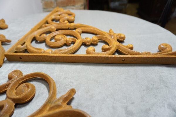 PARA ŻELIWNYCH WSPORNIKÓW UCHWYTÓW DUŻE 41x41