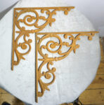 PARA ŻELIWNYCH WSPORNIKÓW UCHWYTÓW DUŻE 41x41