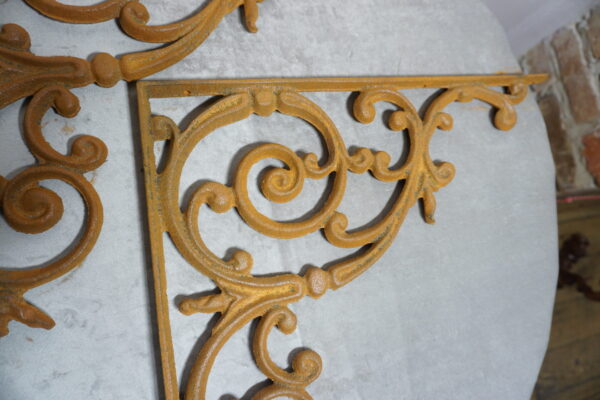 PARA ŻELIWNYCH WSPORNIKÓW UCHWYTÓW DUŻE 41x41