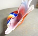 SZKŁO MURANO, DUŻA KOLOROWA MUSZLA