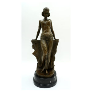 FIGURA Z BRĄZU EGIPSKA TANCERKA