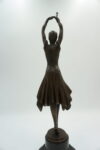FIGURA Z BRĄZU TANCERKA MISS KITA