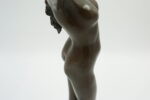 FIGURA Z BRĄZU AKT NAGA KOBIETA