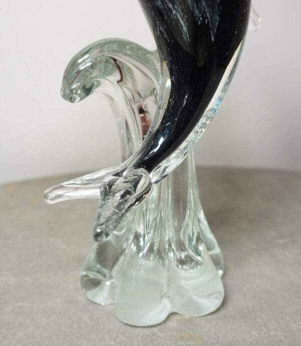 SZKŁO MURANO, FIGURKA RYBA MIECZNIK