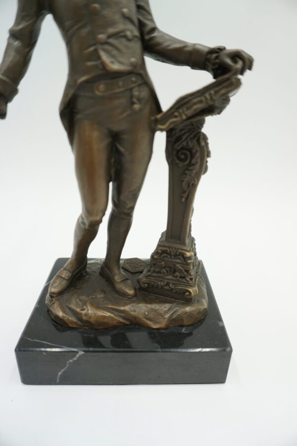 FIGURA Z BRĄZU LUDWIG VAN BEETHOVEN