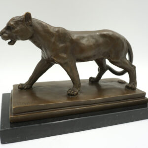 FIGURA Z BRĄZU TYGRYS PANTERA