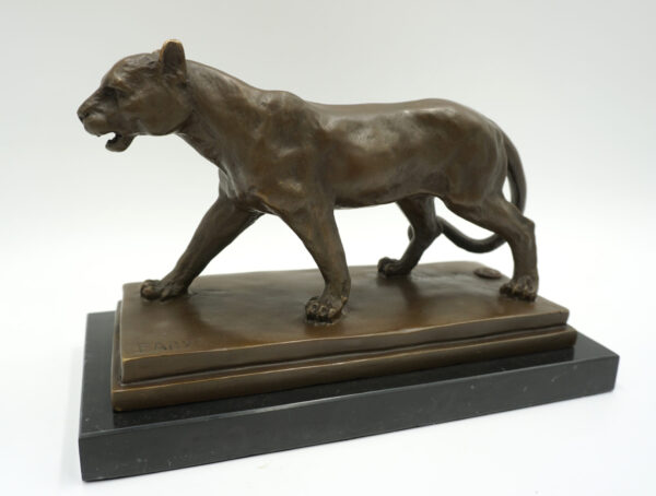 FIGURA Z BRĄZU TYGRYS PANTERA