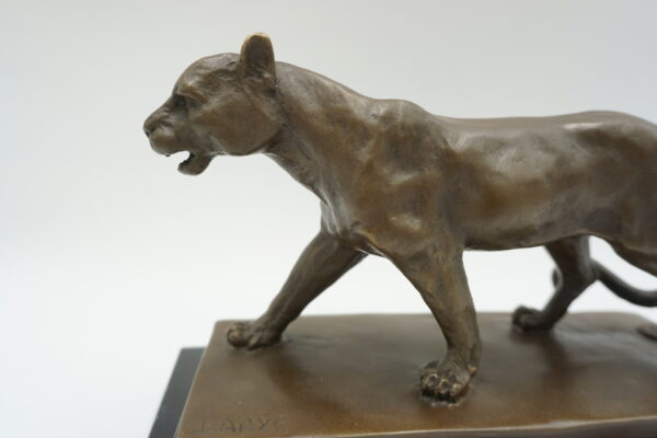 FIGURA Z BRĄZU TYGRYS PANTERA