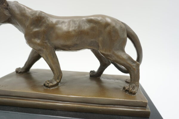 FIGURA Z BRĄZU TYGRYS PANTERA