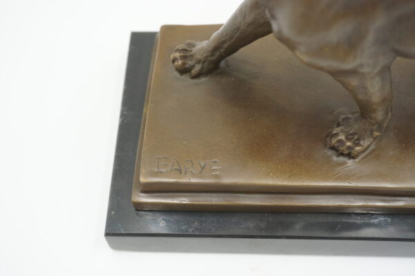 FIGURA Z BRĄZU TYGRYS PANTERA