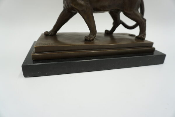 FIGURA Z BRĄZU TYGRYS PANTERA