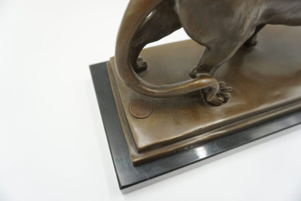 FIGURA Z BRĄZU TYGRYS PANTERA