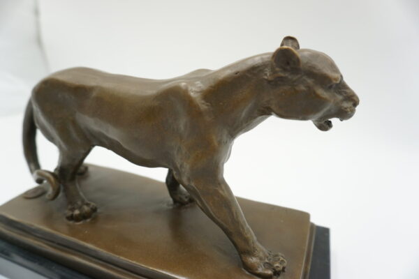 FIGURA Z BRĄZU TYGRYS PANTERA