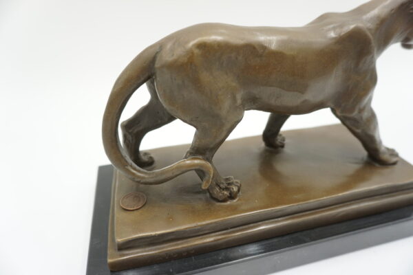 FIGURA Z BRĄZU TYGRYS PANTERA