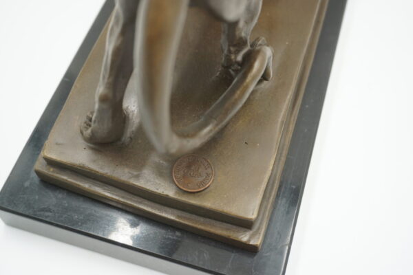 FIGURA Z BRĄZU TYGRYS PANTERA