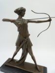 FIGURA Z BRĄZU DIANA ŁOWCZYNI - BOGINI MYŚLIWYCH