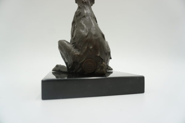 FIGURA Z BRĄZU ZAJĄC ZAJĄCZEK