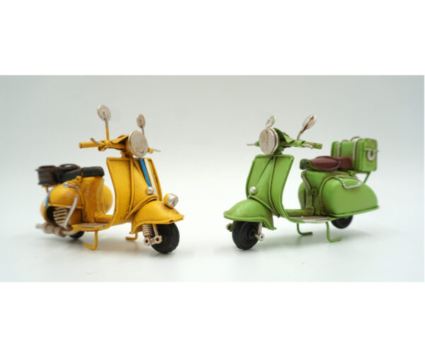 METALOWY MODEL DWA SKUTERY KOLEKCJONERSKIE PREZENTE