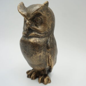ŻELIWNA FIGURKA SOWA