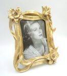 ZŁOTA RAMKA RAMA NA ZDJĘCIA KWIATY