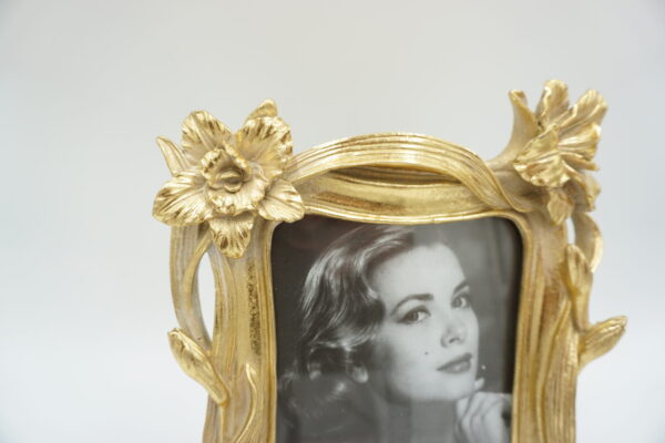 ZŁOTA RAMKA RAMA NA ZDJĘCIA KWIATY