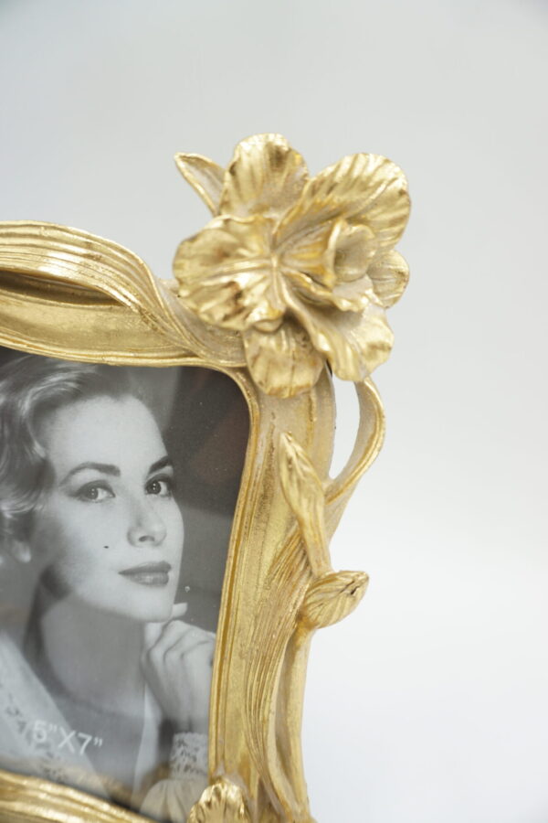 ZŁOTA RAMKA RAMA NA ZDJĘCIA KWIATY