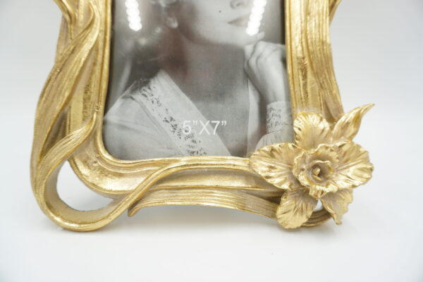 ZŁOTA RAMKA RAMA NA ZDJĘCIA KWIATY