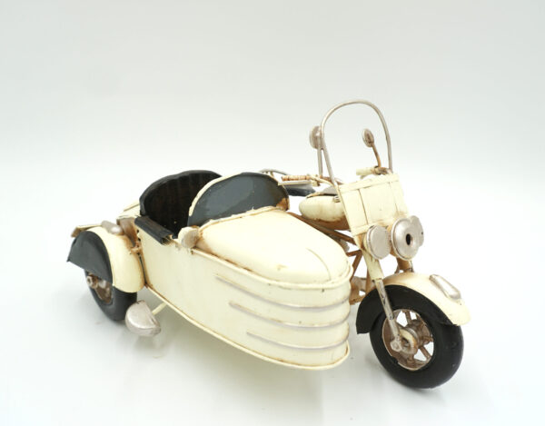 METALOWY MODEL MOTOR MOTOCYKL DWUOSOBOWY KOLEKCJONERSKI PREZENT