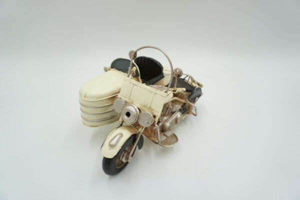 METALOWY MODEL MOTOR MOTOCYKL DWUOSOBOWY KOLEKCJONERSKI PREZENT