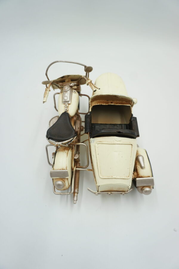 METALOWY MODEL MOTOR MOTOCYKL DWUOSOBOWY KOLEKCJONERSKI PREZENT