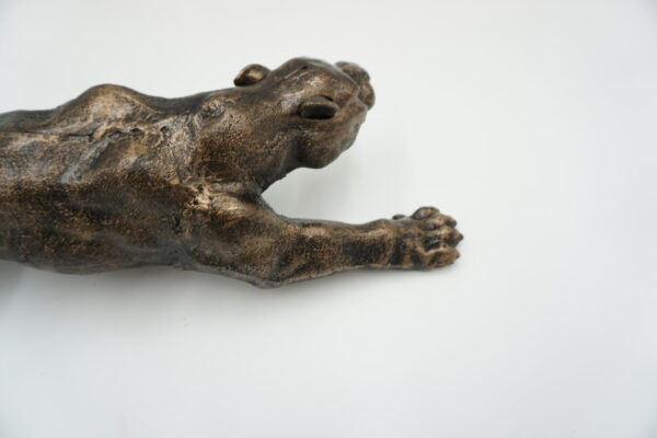 ŻELIWNA FIGURA PANTERA