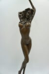 FIGURA Z BRĄZU AKT NAGA KOBIETA