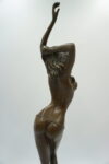 FIGURA Z BRĄZU AKT NAGA KOBIETA