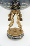 PIĘKNA PATERA PORCELANA+BRĄZ ANIOŁKI DUŻA