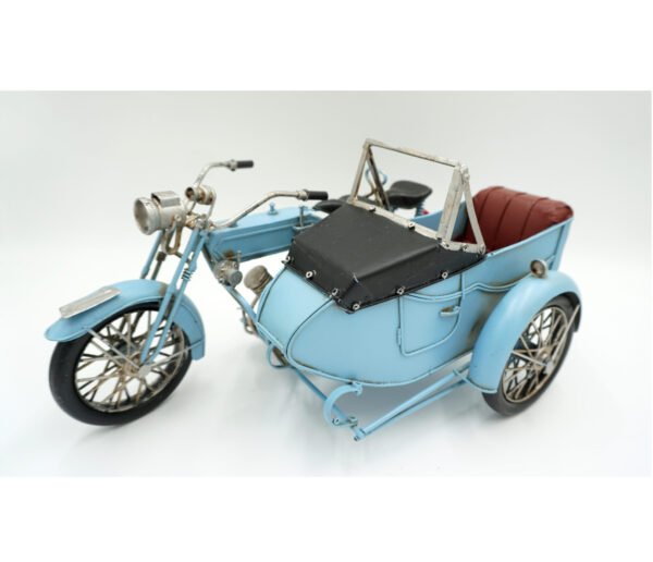 METALOWY MODEL MOTOR DWUOSOBOWY KOLEKCJONERSKI PREZENT