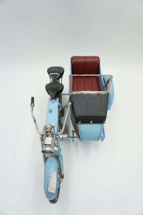 METALOWY MODEL MOTOR DWUOSOBOWY KOLEKCJONERSKI PREZENT