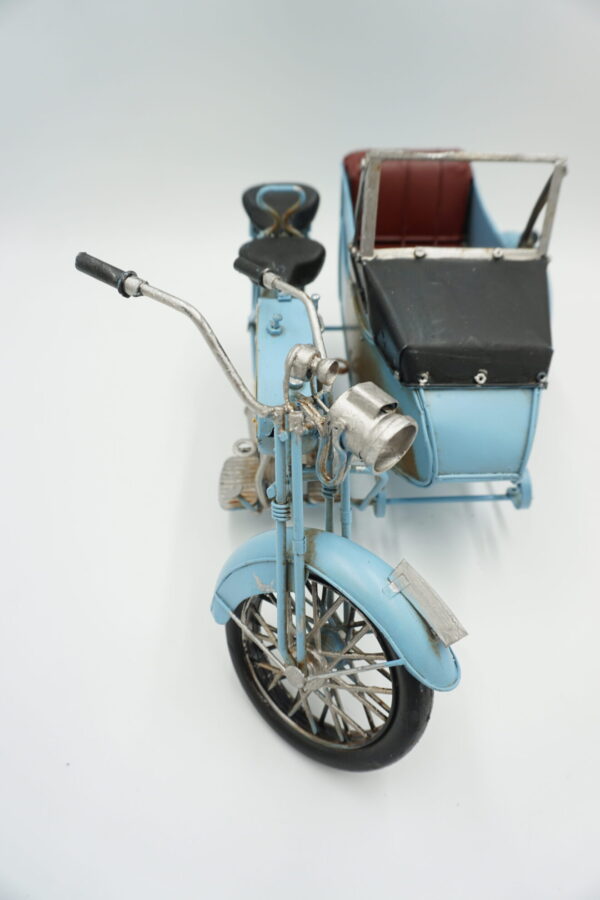 METALOWY MODEL MOTOR DWUOSOBOWY KOLEKCJONERSKI PREZENT