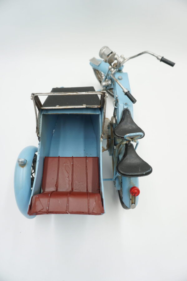 METALOWY MODEL MOTOR DWUOSOBOWY KOLEKCJONERSKI PREZENT