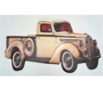 BLASZANY SZYLD AUTO- TABLICZKA 29X49,5 cm