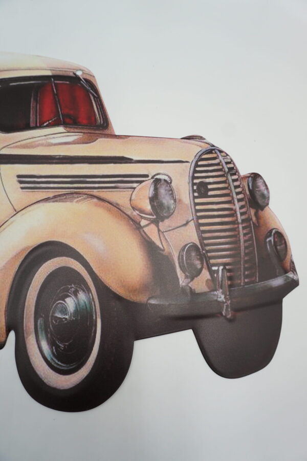 BLASZANY SZYLD AUTO- TABLICZKA 29X49,5 cm