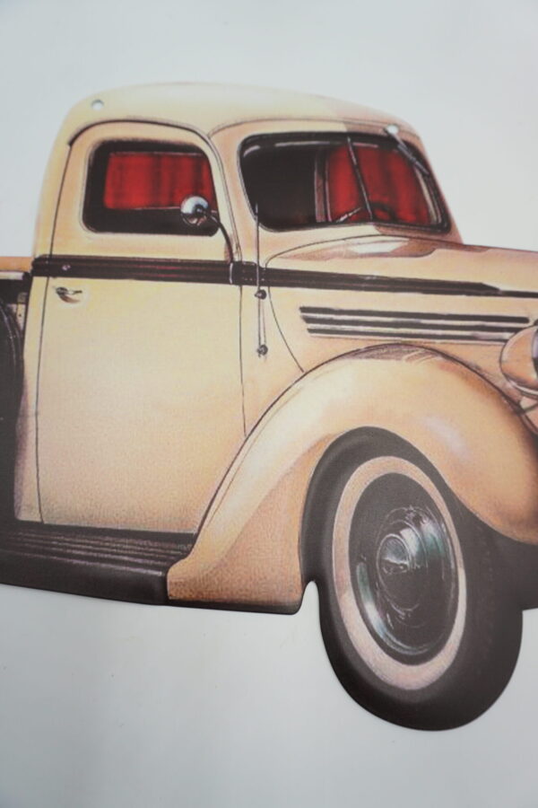 BLASZANY SZYLD AUTO- TABLICZKA 29X49,5 cm